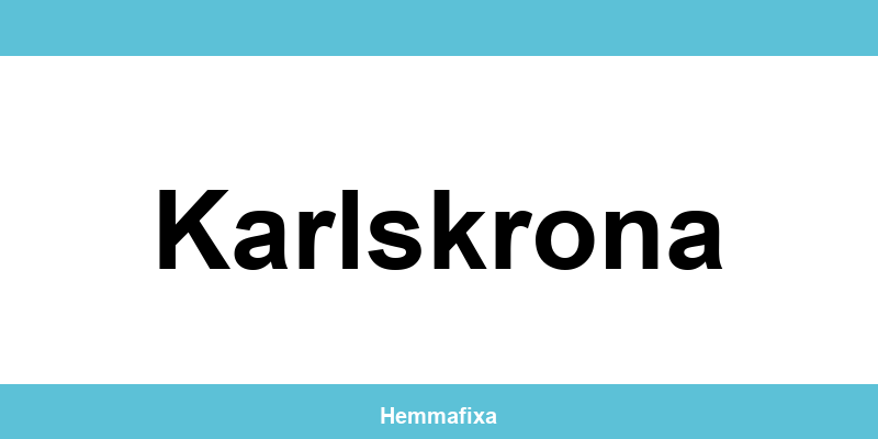 Kontakt till Clas Ohlson-butiker i Karlskrona